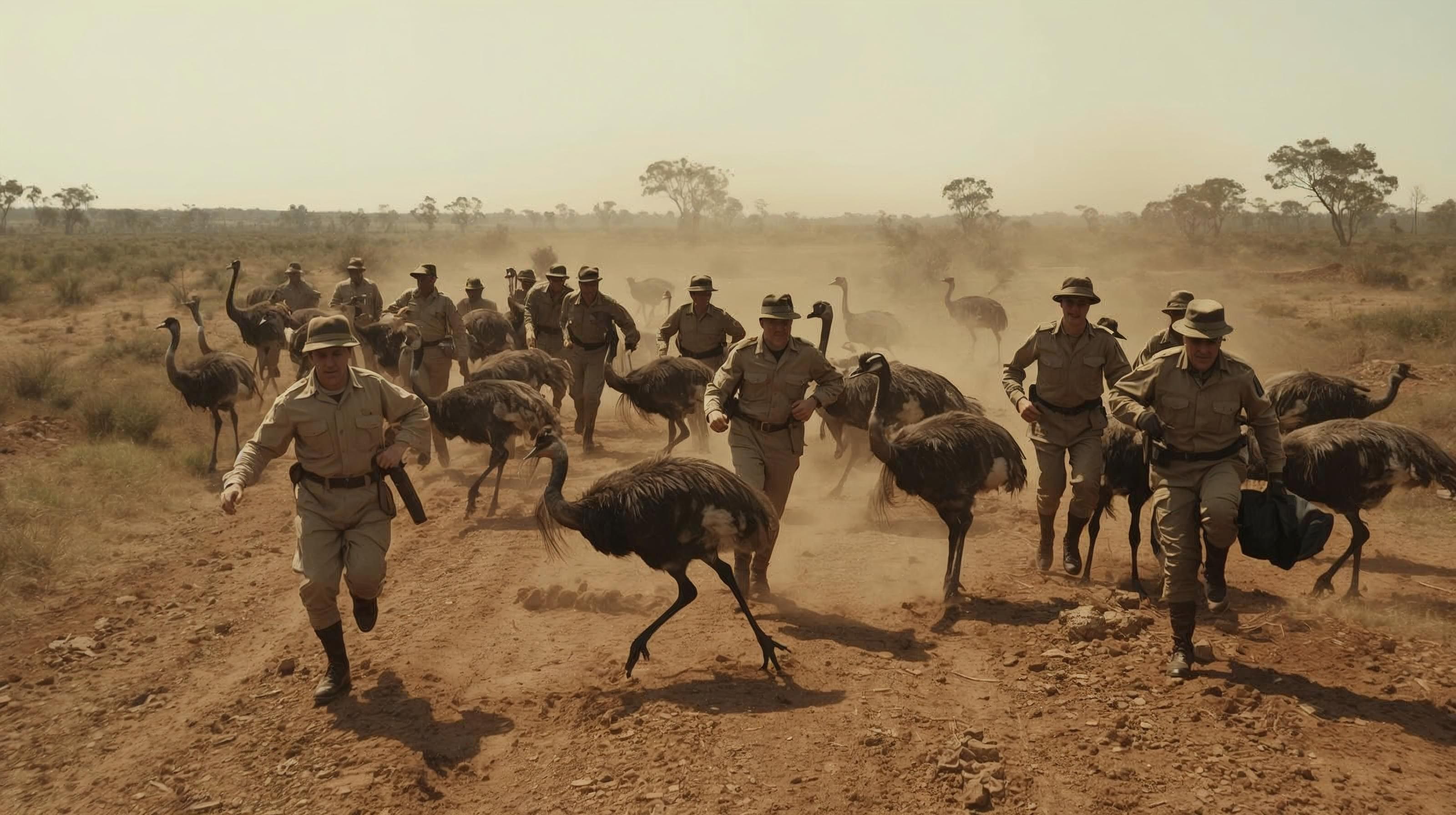 La Gran Guerra del Emú: El fracaso militar contra la naturaleza