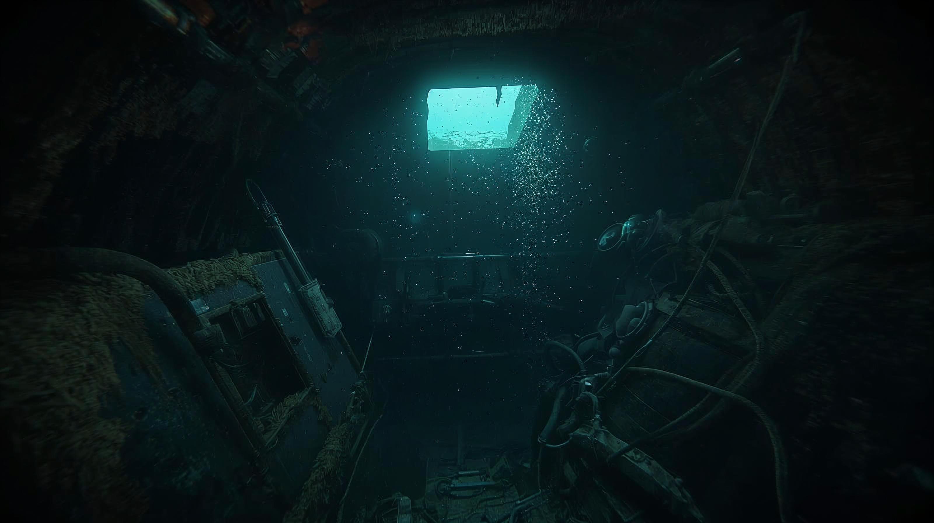 Burbuja de aire dentro del remolcador Jascon-4